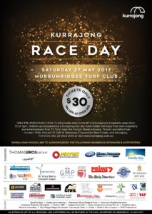 Kurrajong Race Day Poster